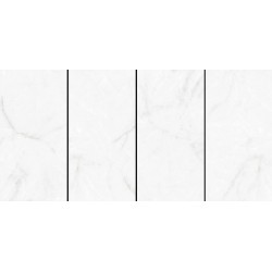 Πλακάκι Silver Mirage 60Χ120 Ανοιχτό Γκρι Τύπου Όνυχα Γυαλιστερό Rettificato